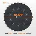 thumbnail image 5 of Exacme Trampoline Mat Replacement, Round Jumping Mat for 16 15 14 12 Foot Trampoline, Springs Not Included, 6181-JB, 5 of 6