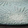 thumbnail image 3 of SAFAVIEH Soho Fiesta Geometric Area Rug, Light Teal/Multi, 6' x 6' Round, 3 of 9