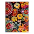 thumbnail image 3 of Unique Loom Lyon Collection Area Rug - Kennedy (8' x 10' Rectangle Black/Green), 3 of 7