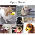 thumbnail image 5 of Anti mordida forma de boca de pato cubre la boca del perro máscaras de bozal anti-llamada juego de boca de mascota a prueba de mordeduras, 5 of 5