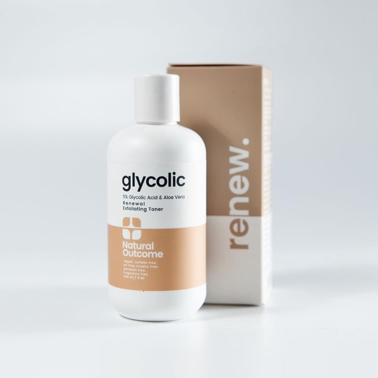 Natural Outcome Glycolic Acid Toner 5% with Aloe & Quinoa photo 7