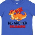 thumbnail image 4 of Inktastic Big Brother Cute Red and Orange Dragon Boys Toddler T-Shirt, 4 of 5