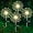 Warm White, variant on Solar Garden Lights Outdoor, 2 Pack 120 LED Twinkling Firework Lights Decorative with 2 Modes, Outdoor Waterproof Solar Starburst Light for Outside Yard Pathway Garden Decor, Warm White