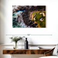 thumbnail image 3 of Elephant Stock Pebble Beach Ca Golf Course Wall Art - Horizontal Canvas Wall Art - Living Room Wall Decor - Sports Canvas - Black And Green Decor - 36" x 24", 3 of 8