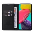 thumbnail image 3 of Wallet Phone Case for Samsung Galaxy M53 5G, Kickstand and 2 Card Slots, Shockproof and Scratch Resistant, Black, 3 of 13