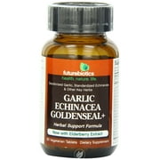 (4 Pack) Futurebiotics Garlic-Echinacea-Elderberry+ 60 Tablet