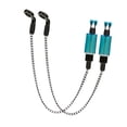 thumbnail image 4 of Colgadores oscilantes para pesca de carpa, herramientas, indicadores de mordida para alarma de mordedura de Pesca, 2 uds. Azul, 4 of 8