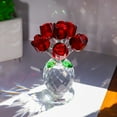 thumbnail image 4 of Crystal Roses Ornaments Valentines Day, Valentine Day Gift Table Top Decorations, Valentines Day Sign Valentine's Day Figure, Valentines Centerpieces for Tables(1PC), 4 of 6