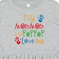 thumbnail image 4 of Inktastic Mommom and Poppop Love Me Girls Toddler Dress, 4 of 5