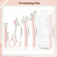 thumbnail image 2 of Safeglitz Eyebrow Grooming Kit - Scissors with Comb, Trimmer, Cleaning Brush & Storage Bag, 2 of 9