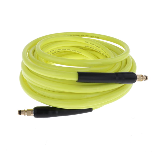 Manguera de lavado de alta presión Manguera de lavado de automóviles 2610 PSI Suministros Manguera de tubería de riego multipropósito para limpiar el 10m