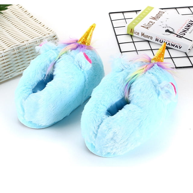 FENGGUIQU 1Par Zapatillas De Unicornio De Con Suela Antideslizante Para En Casa
