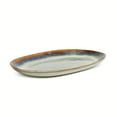 thumbnail image 3 of Plat ovale en céramique Yellowstone, collection Kayce, 3 of 3