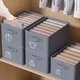 thumbnail image 3 of Organizador de ropa, caja de almacenamiento para Pantalones, Jeans, ropa interior, sujetador, calcetines, caja de compartimentos para armario, 3 of 5