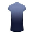 thumbnail image 6 of Bovxnpu Summer Dresses for Women, Short Sleeve T Shirt Dress Casual Mini Dresses, Women V-Neck Pockets Button Dress Short Sleeve Dress, 6 of 6