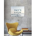 thumbnail image 2 of cuadro decorativo sky's the limit lienzo by suma 1 pieza 90 X 60 CM, 2 of 2