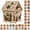 Multicolor 52 #, variant on Christmas 3D Gingerbread House Pearl Art Craft Kit, Sparkling Diamond Wooden House Diy Craft Set Colorful Full Drill Holiday Hanging Decor for Xmas Tree Table Mantel Shelf Kitchen Home Garden Gift