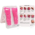 thumbnail image 4 of Nail Polish Stencil 26 Pcs Nail Polish Easy Reusable Nails Edge Skin Barrier, 4 of 5