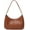 Brown, variant on Shoulder Bags for Women, Cute Hobo Tote Handbag Mini Clutch Purse with Zipper Closure