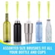thumbnail image 3 of Billuyoard 5 cepillos de limpieza para vasos, botellas, cepillos para depurador de vidrio, mango largo, pared, multiusos, boca estrecha para Suministros de limpieza para el hogar, 3 of 6
