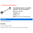 thumbnail image 2 of Front Stabilizer Bar Link - Compatible with 2015 - 2019 Porsche Macan 2016 2017 2018, 2 of 2