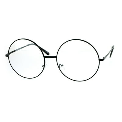 Black circle lens clearance glasses