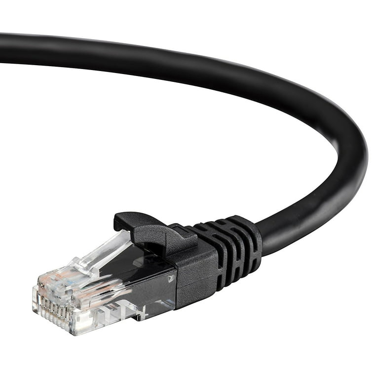 Ultra Clarity Cat6 Ethernet Cord - RJ45 LAN Network Wire for PS Xbox PC Internet Router, Black, 20 Feet - Walmart.com Ultra Clarity Cat6 Ethernet Cord - RJ45 LAN Network Wire for PS Xbox PC Internet Router, Black, 20 Feet - Walmart.com