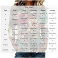 thumbnail image 4 of Tqyyweavej Womens 3/4 Sleeve Shirts Plus Size Printed Crew Neck Tops Loose Fit Casual V Neck Blouses, Gifts for Women S-5XL, 4 of 8