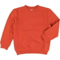 thumbnail image 3 of Leveret Kids & Toddler Boys Girls Long Sleeve Sweatshirt Orange (Size 12 Years), 3 of 3