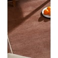 thumbnail image 6 of RUGSOTIC CARPETS HAND KNOTTED WOOL AREA RUGS - 5'7''x7'10'', Rectangle, Brown, Contemporary Modern Design, High Pile Thick Handmade Anti Skid Area Rugs for Living Room, Bed Room (T00206), 6 of 10