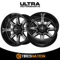 thumbnail image 2 of 20x10 Ultra 229U Menace Gloss Black Wheel 5x5 (-25mm), 2 of 5