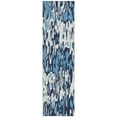 thumbnail image 2 of Addison Rugs Chantille Indoor/Outdoor Transitional Stripes Blue Washable Runner Rug, 2'3" x 7'6", 2 of 6