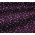thumbnail image 5 of oneOone Viscose Jersey Fabric Leaves & Flower Floral Print Fabric BTY 60 Inch Wide, 5 of 5