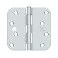 thumbnail image 2 of Deltana S44R526-SEC - Steel Hinge 4 X 4 X 5/8 Radius US26 w/SEC Stud, 2 of 2