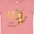 thumbnail image 4 of Inktastic M is for Monkey Boys or Girls Baby T-Shirt, 4 of 5