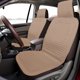 thumbnail image 1 of Fundas para Asientos de Coche Unique Bargains para Asiento Frontal Uso Todo el Año Cojines de Asiento de Coche Transpirables Ligeros Protección de Asiento de Coche Café 1 Pc, 1 of 7