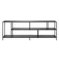 thumbnail image 5 of Pemberly Row Modern Wood/Metal TV Stand for TVs up to 70" in Black, 5 of 8