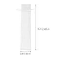 thumbnail image 2 of FOMIYES Folding Hand Fan Pouch Organza Drawstring Bags White 30Pcs, 2 of 8
