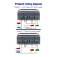 thumbnail image 3 of -3028 Temperature and Humidity Controller Meter with Digital Display Dual Temperature Integrated Sensor for Seafood and Cooling Water Machines, 3 of 7