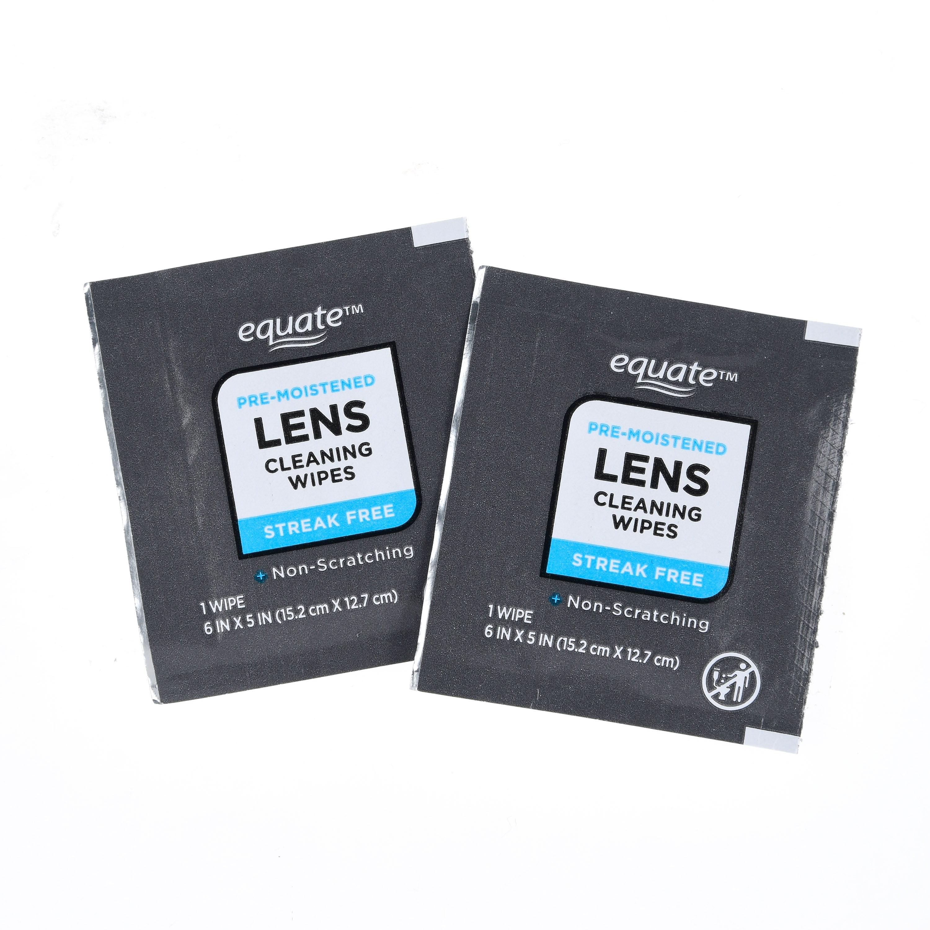 Equate Pre-Moistened Lens Cleaning Wipes, 100 Count