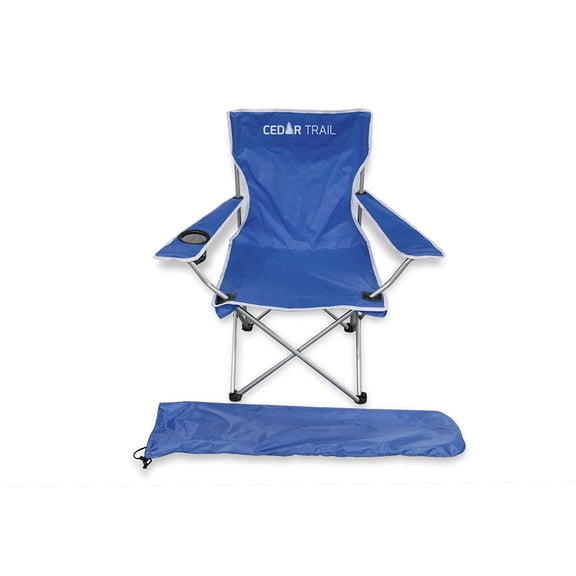 Cedar Trail Portable Oversized Foldable Quad Camping Chair