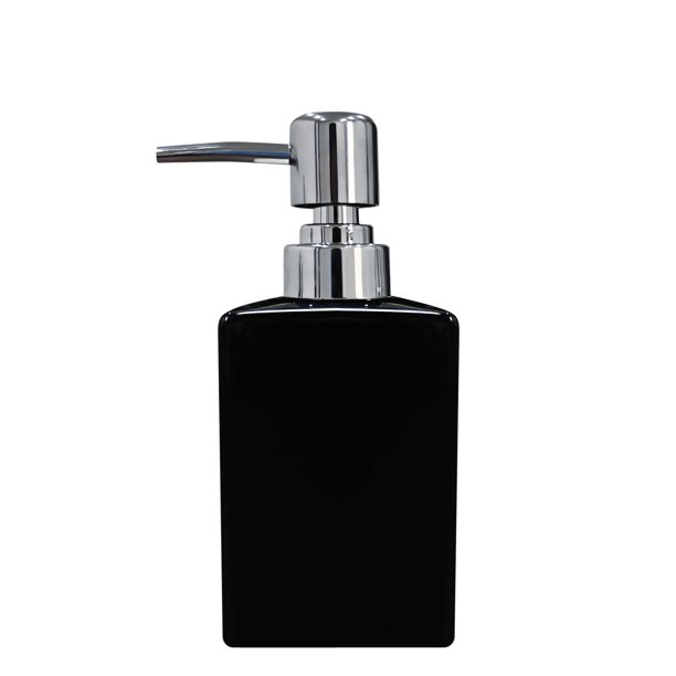 Soap Dispenser, 320ml Ceramic Square Classic Soap and Lotion Pump