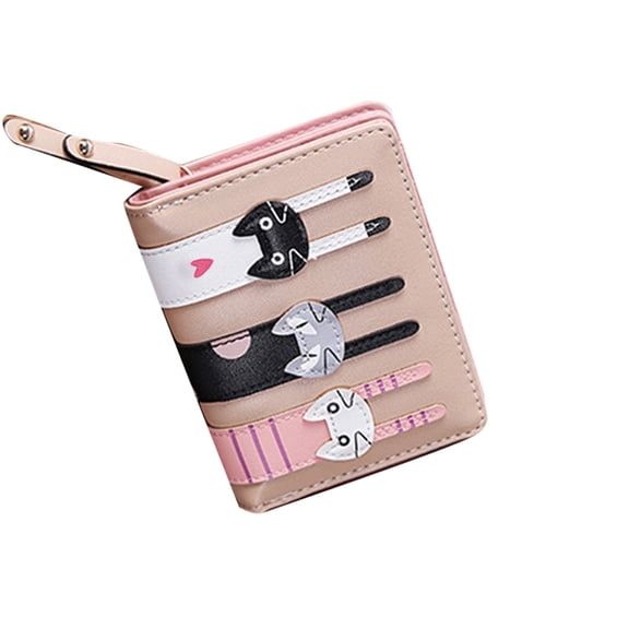 Cartera corta funcional rosa Minnieouse para mujer