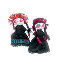 thumbnail image 5 of Mexican Handmade Maria Rag Doll with Black Dress 7" | Mona de Trapo con Vestido Negro 1 pc (Assorted Colors) - MexART, 5 of 11