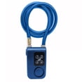 thumbnail image 2 of Candado De Bicicleta Candado antirrobo para bicicleta inteligente Control compatible con Bluetooth Alarma de seguridad para ciclismo (Azul), 2 of 7