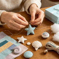 thumbnail image 4 of DIY Quilted Zodiac Tree Kit, Beginner Friendly Handmade Tabletop Ornament, 4 of 6