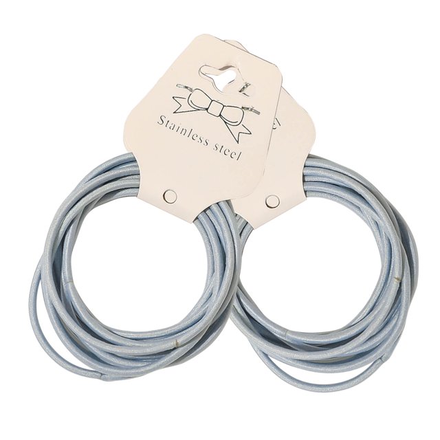 CSChome Corde à Cheveux 20 Pcs Élastiques Fins Haute Élasticité Antidérapants pour Femmes Filles