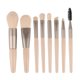 thumbnail image 1 of Paquete de 8 brochas de maquillaje Jumpingount con mango de plástico resistente al agua, 1 of 6