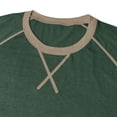 thumbnail image 6 of Mens T-Shirts Short Sleeve Cotton Crew Neck Tshirts Casual Classic Stylish Vintage Tees Breathable Moisture Wicking Comfort Green M, 6 of 6