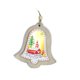 thumbnail image 1 of Bewildely Decoración de árbol de Navidad, colgante de Navidad alimentado por batería, diseño de escena, accesorio de adorno colgante, accesorios Kits de decoración para fiestas Campana Bewildely HA068050-02, 1 of 6